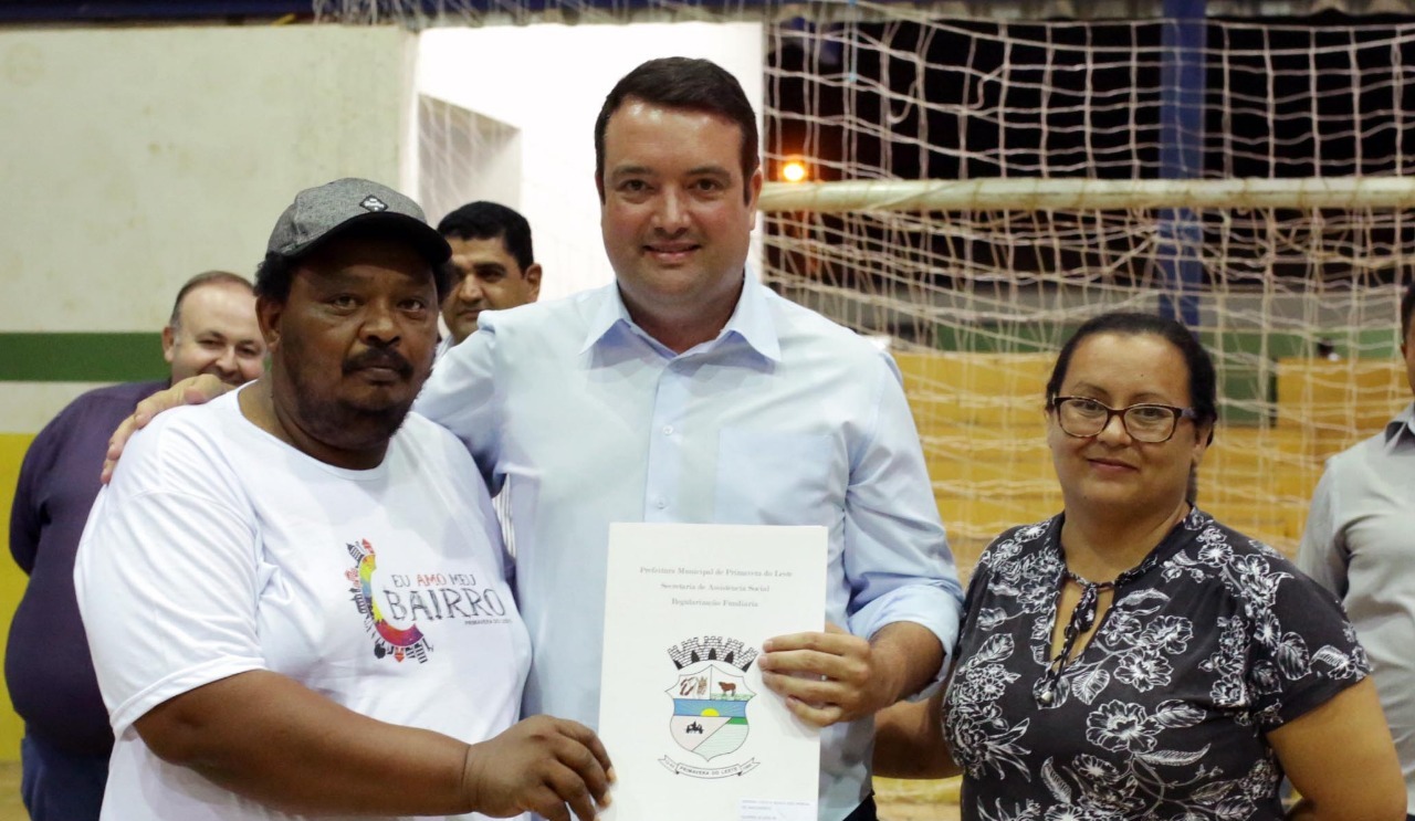 Prefeitura promove alienação fiduciária para moradores do Cristo Rei III