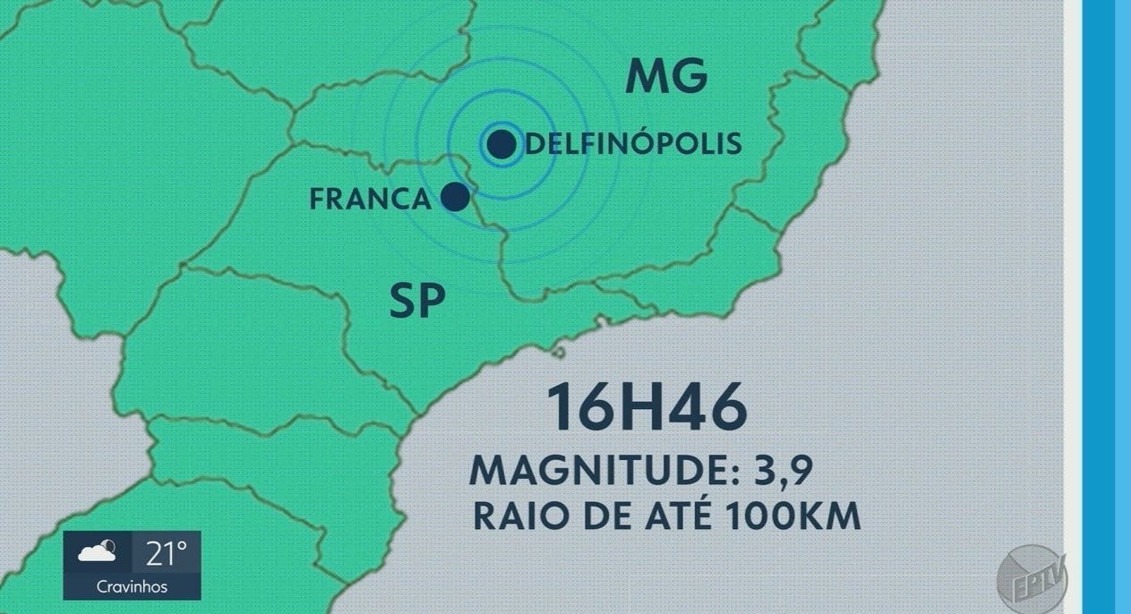 Tremor assusta moradores em diferentes cidades da região de Ribeirão Preto, SP