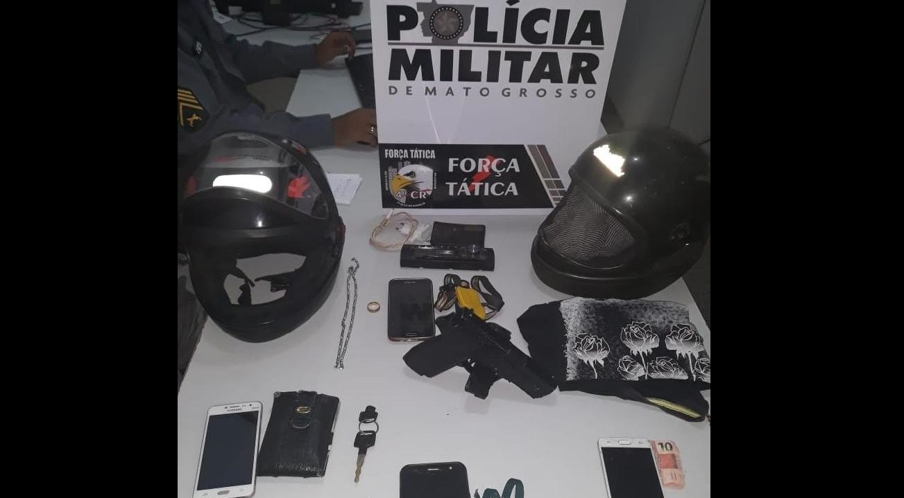 Trio é preso após tentativa de roubo em Rondonópolis