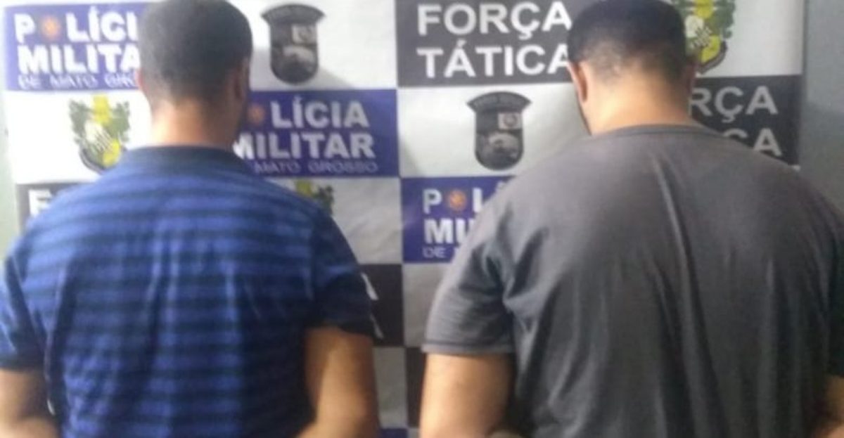 Dupla é presa por receptação na Colina Verde