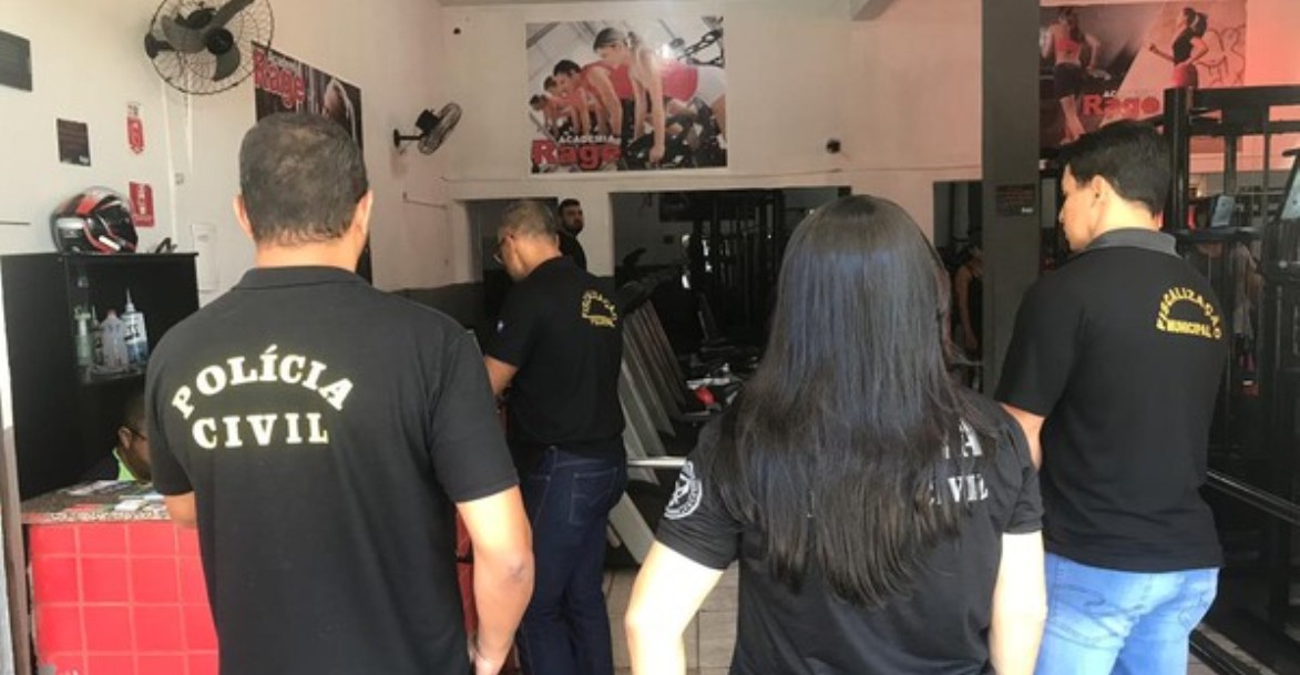 Instrutores são detidos por atuarem em academias de Cuiabá sem registro profissional