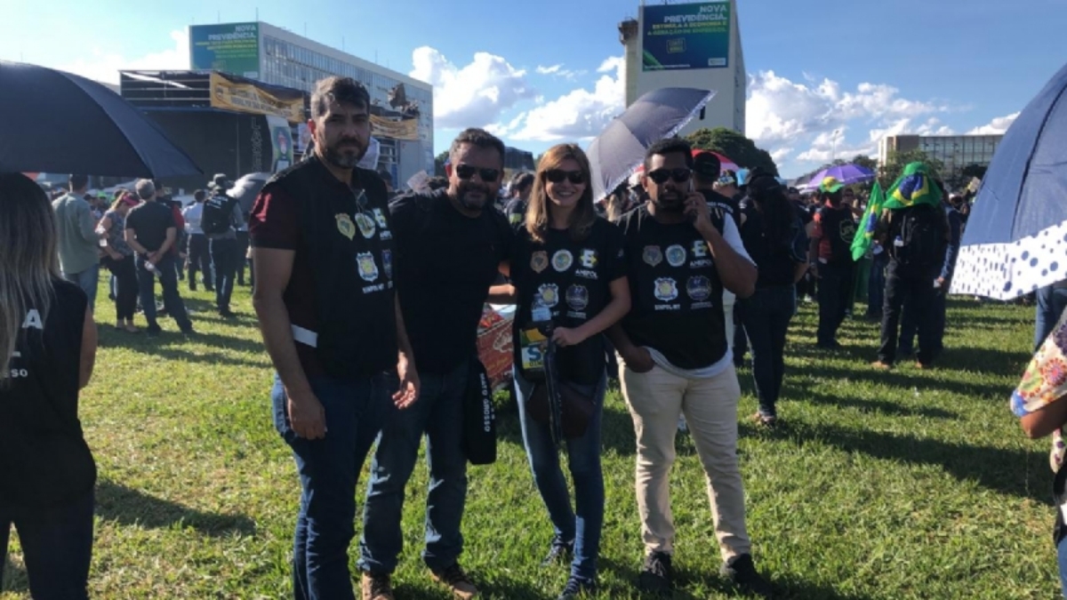 Policiais de MT vão a Brasília protestar contra a Reforma da Previdência
