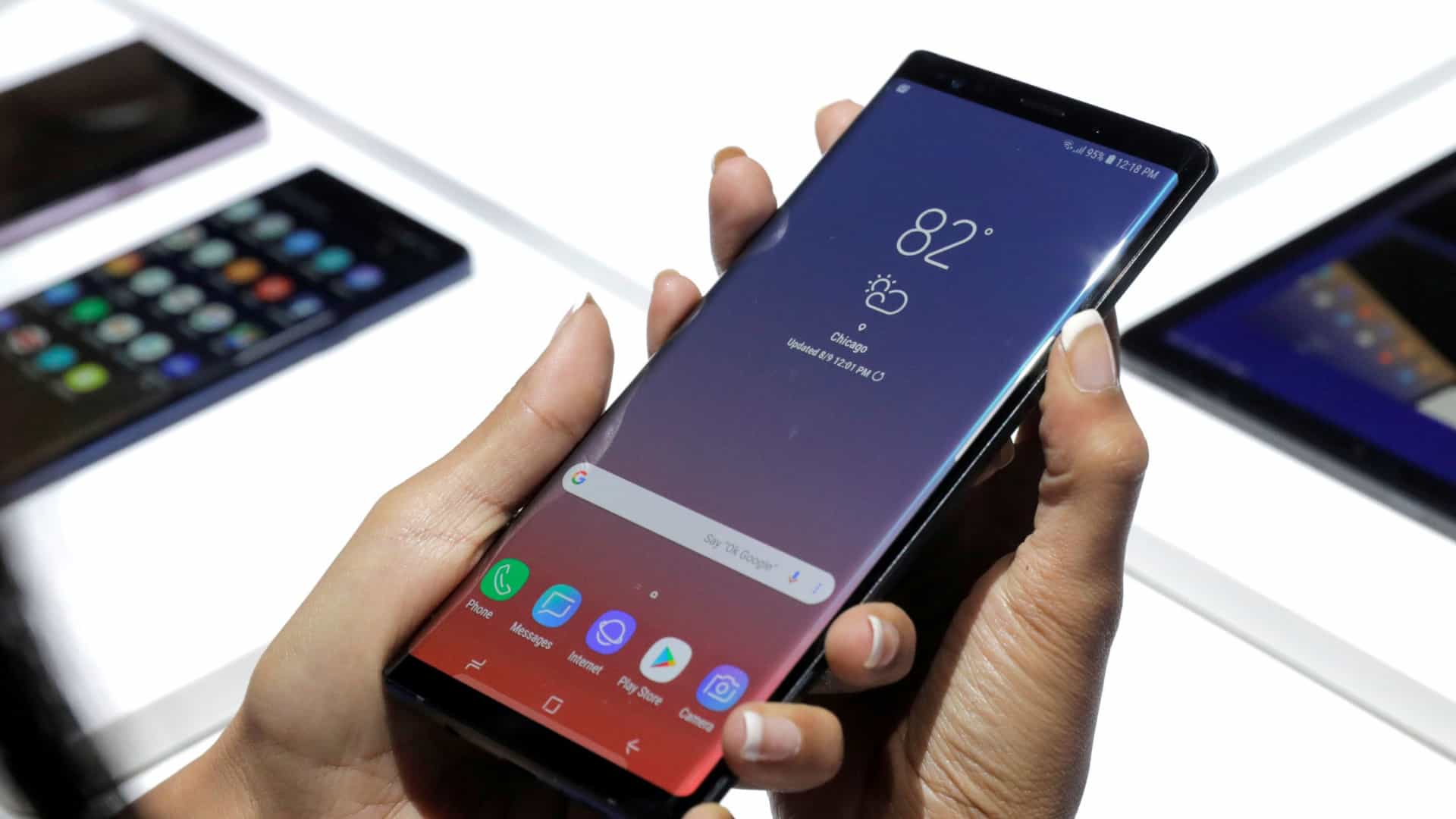 Tela do Galaxy Note 10 terá uma pequena novidade