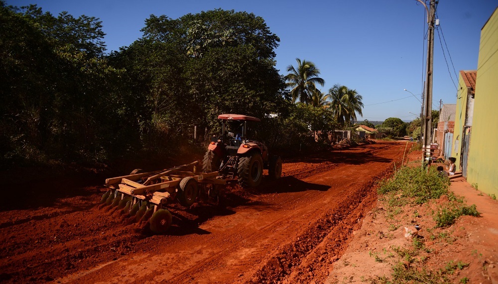 Cerca de 50% dos serviços no residencial Paraíso já estão concluídos
