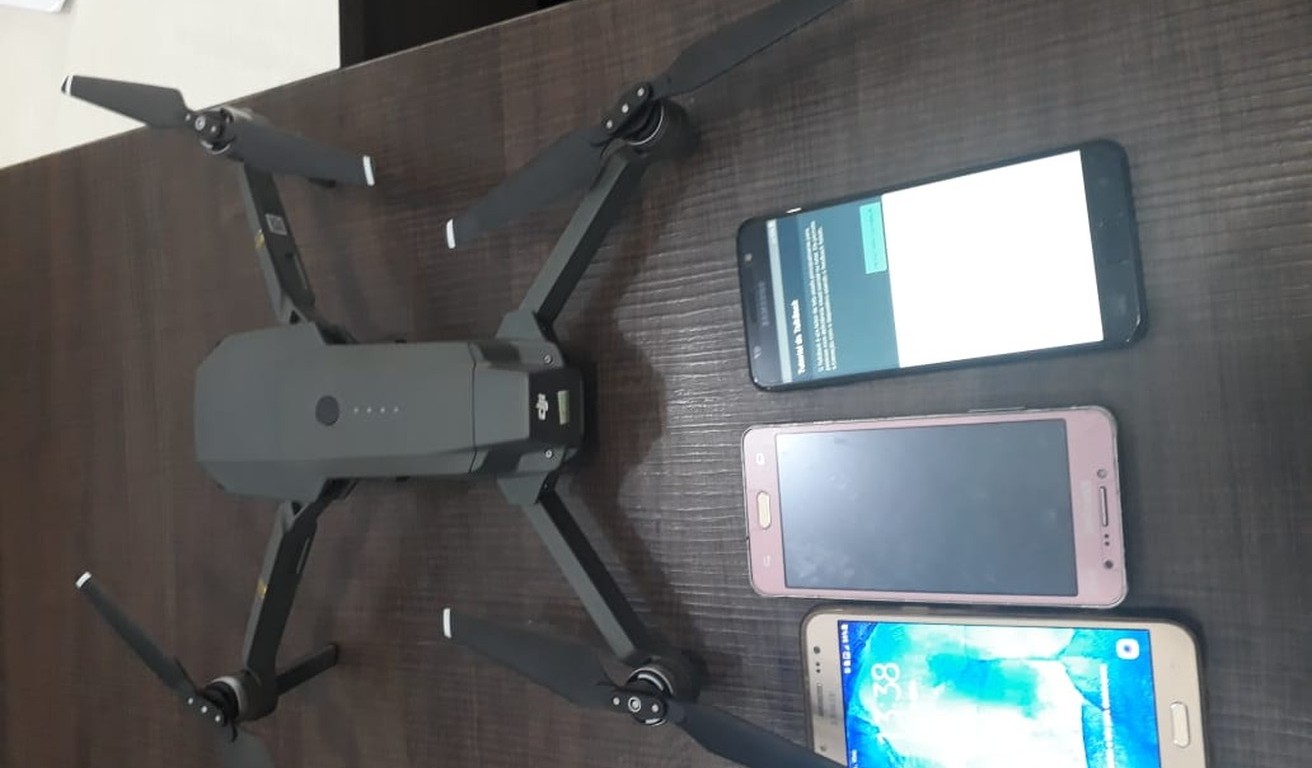 Agentes apreendem 7º drone sobrevoando presídio com celulares em Rondonópolis