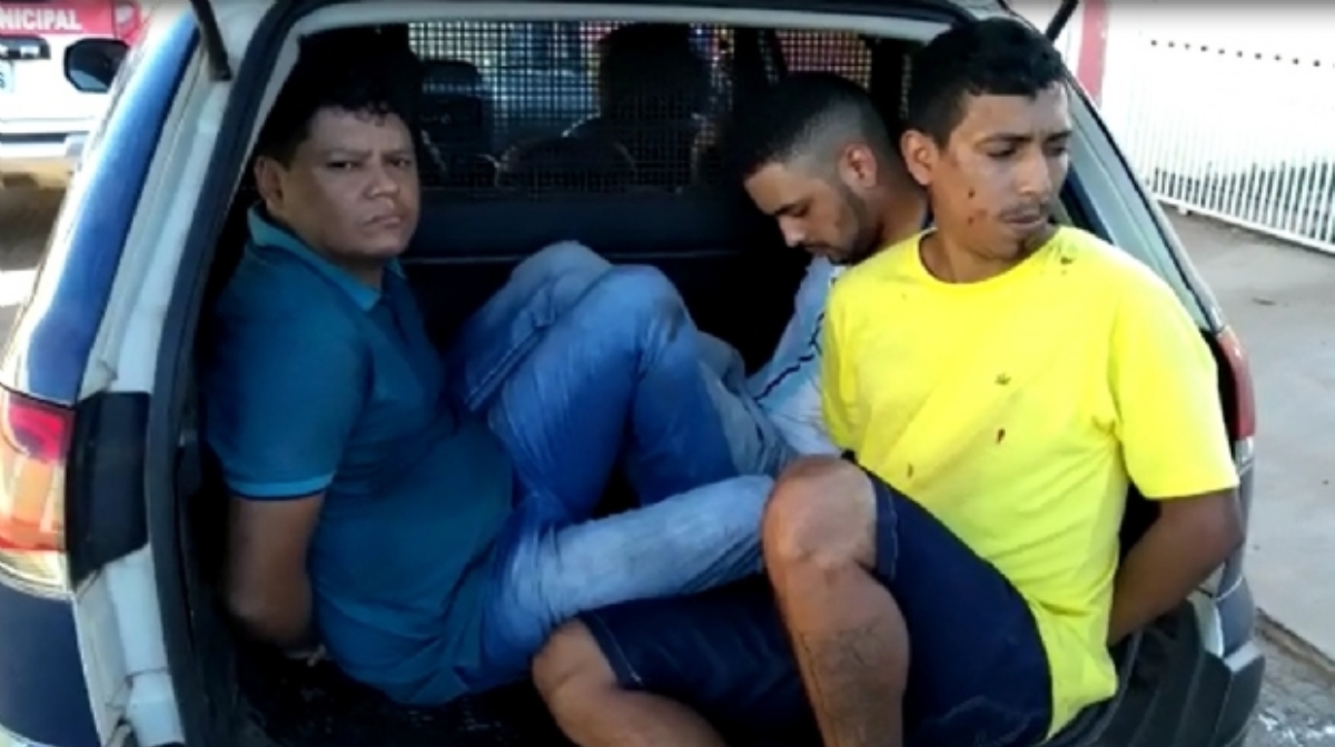 Trio de assaltantes é preso após perseguição policial no centro de VG