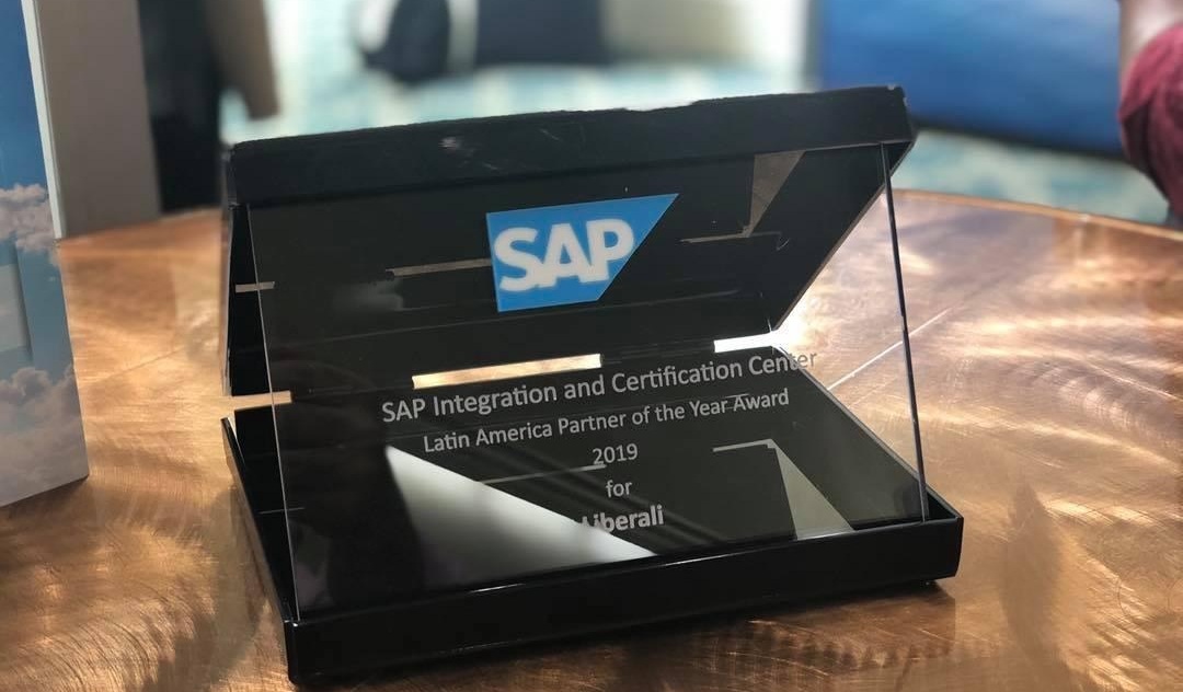 Liberali recebe prêmio em evento da SAP nos EUA