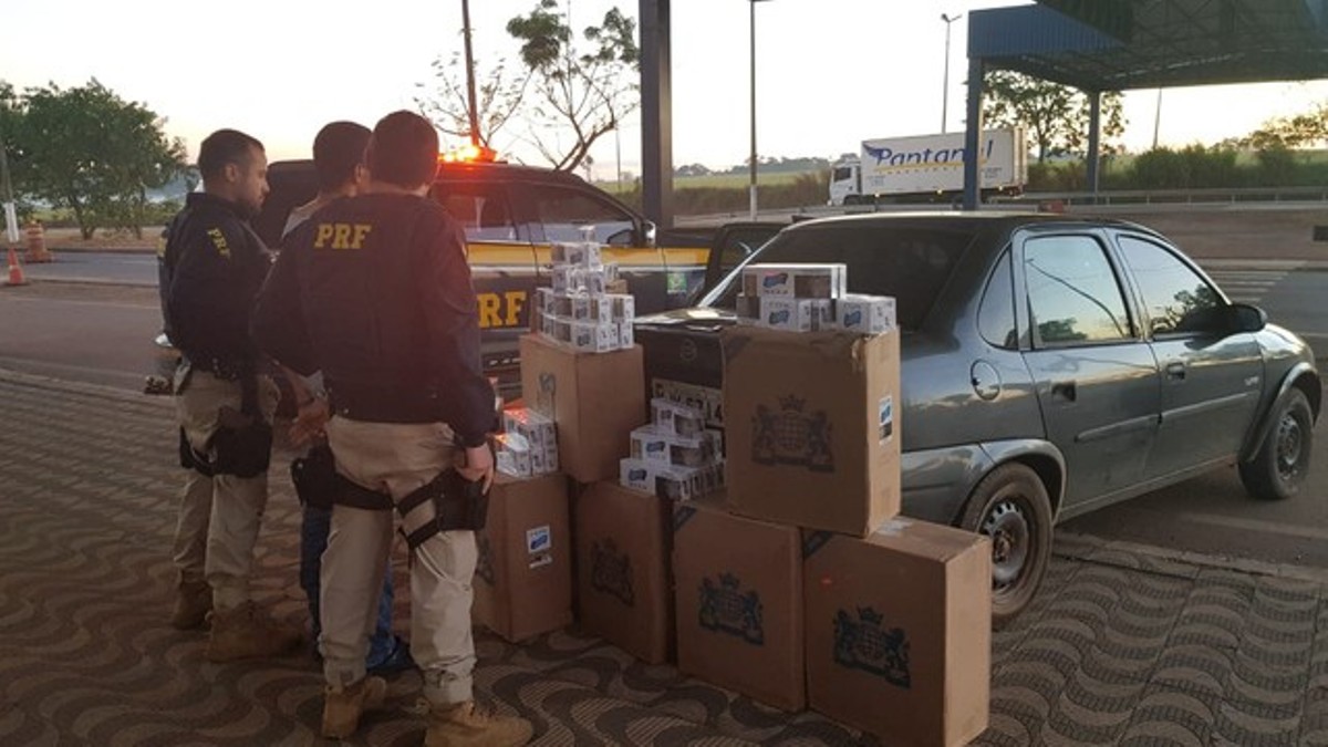 Motorista é preso por contrabando em Rondonópolis