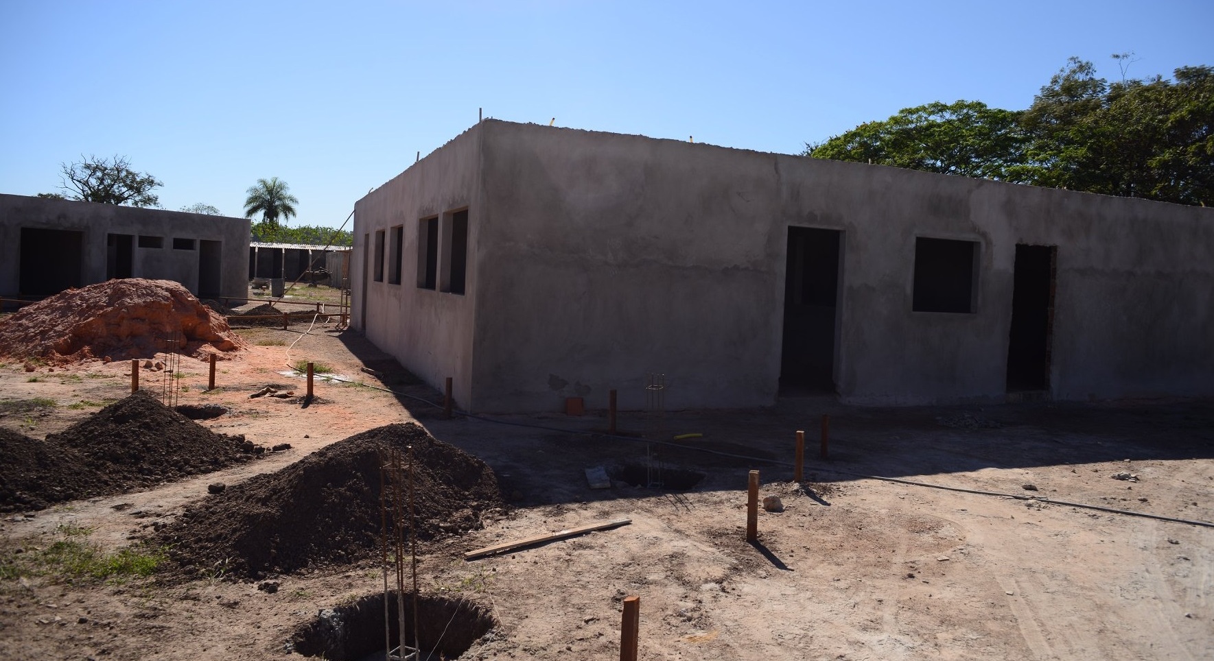 Obra do abrigo de animais passa para a fase de acabamento