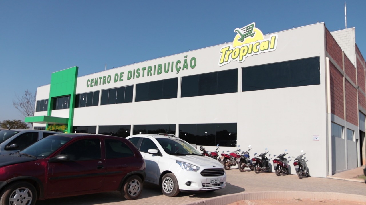 Novo Centro de Distribuição do Tropical Supermercados já funciona no Anel Viário de Rondonópolis