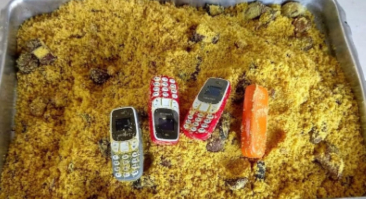 Mãe leva celulares em meio a farofa para presídio de Barra do Bugres