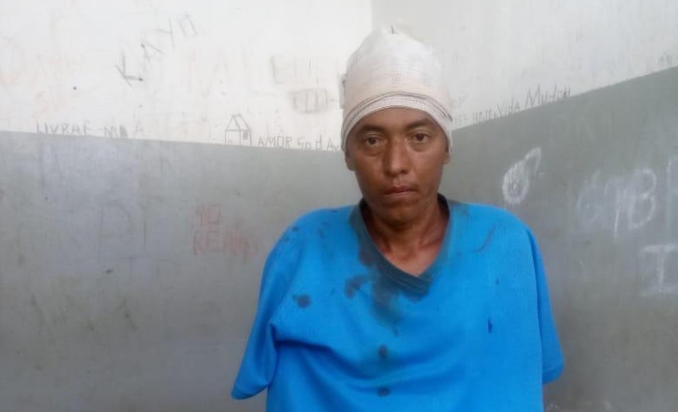 Assaltante cai de telhado de igreja ao tentar roubar ventilador e é preso em Poconé