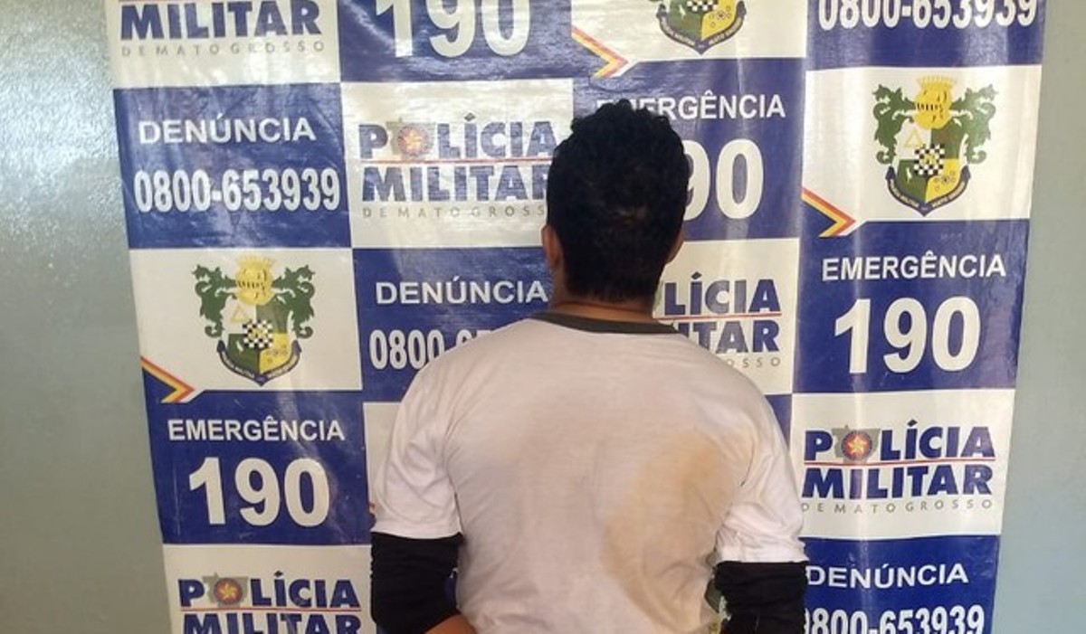 Condenado por homicídio, filho é preso por agredir idosa em Rondonópolis