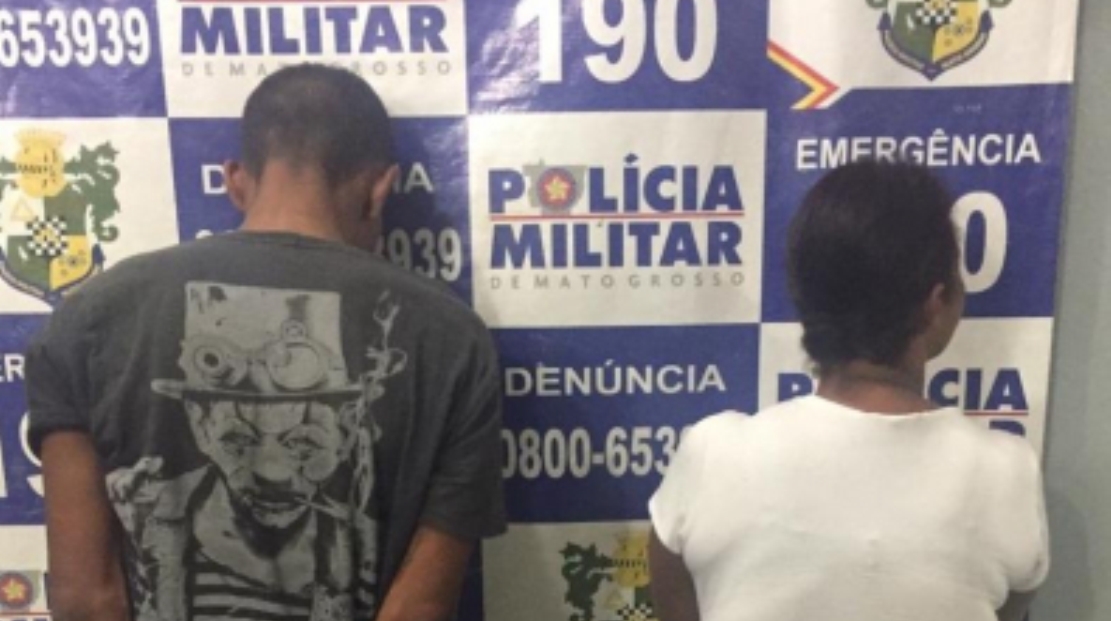 Casal é preso ao brigar com faca em Rondonópolis