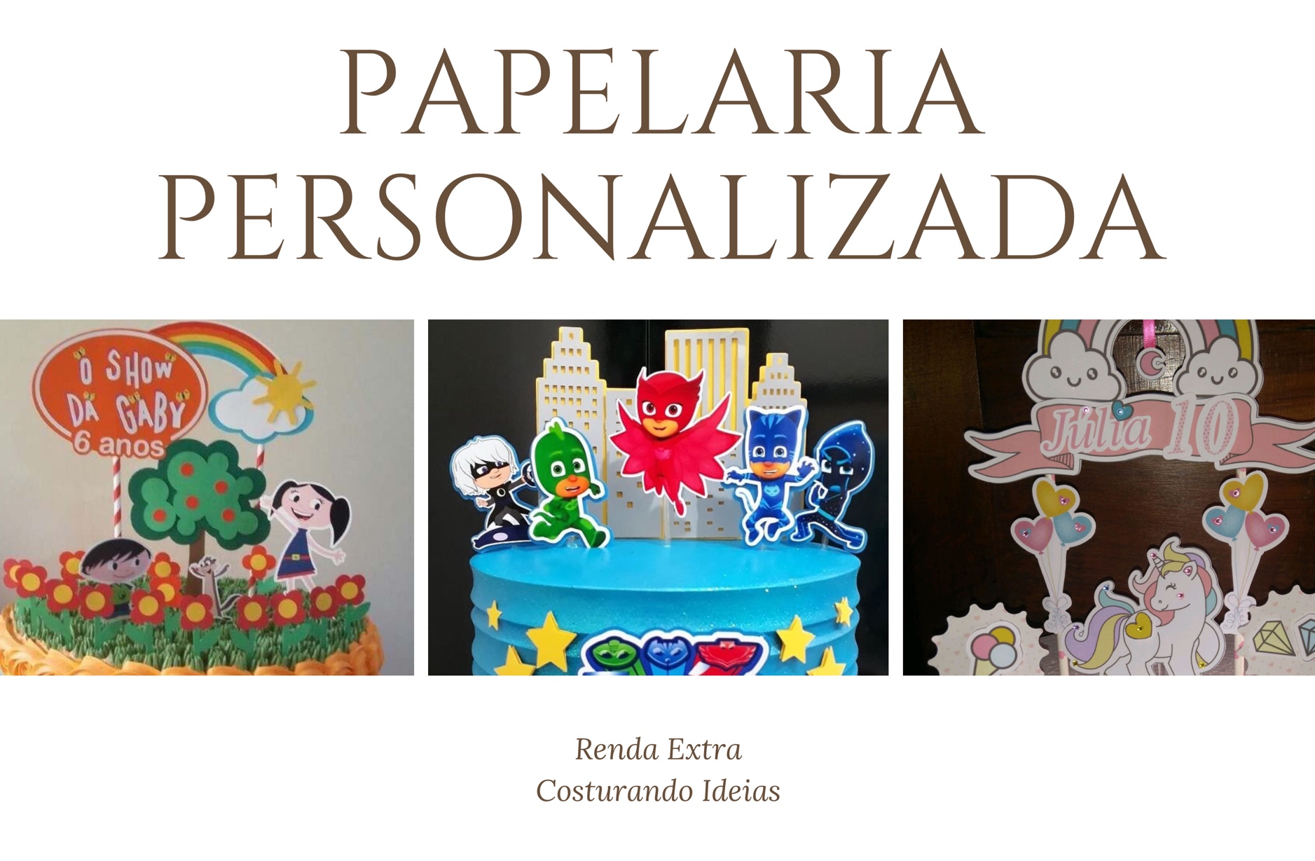 Renda extra com papelaria personalizada; veja como