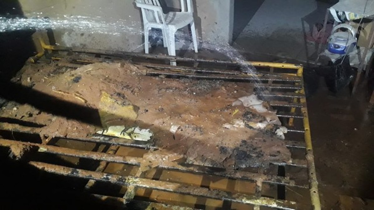 Marido tenta atingir mulher ao atear fogo no colchão em Guiratinga