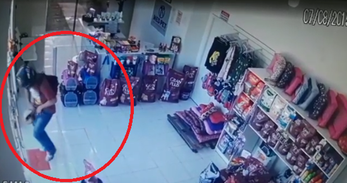 Ladrão leva tiro acidental na virilha após roubar clínica em Sinop