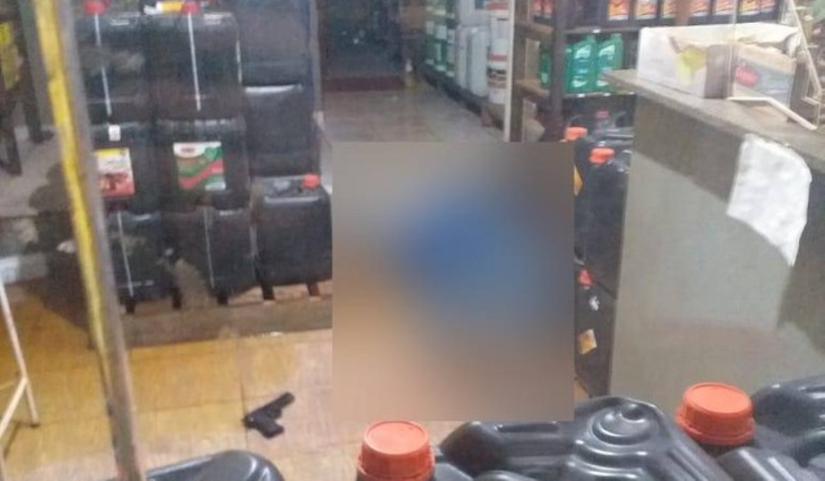 Frentista reage a assalto em posto de combustível e mata ladrão em MT