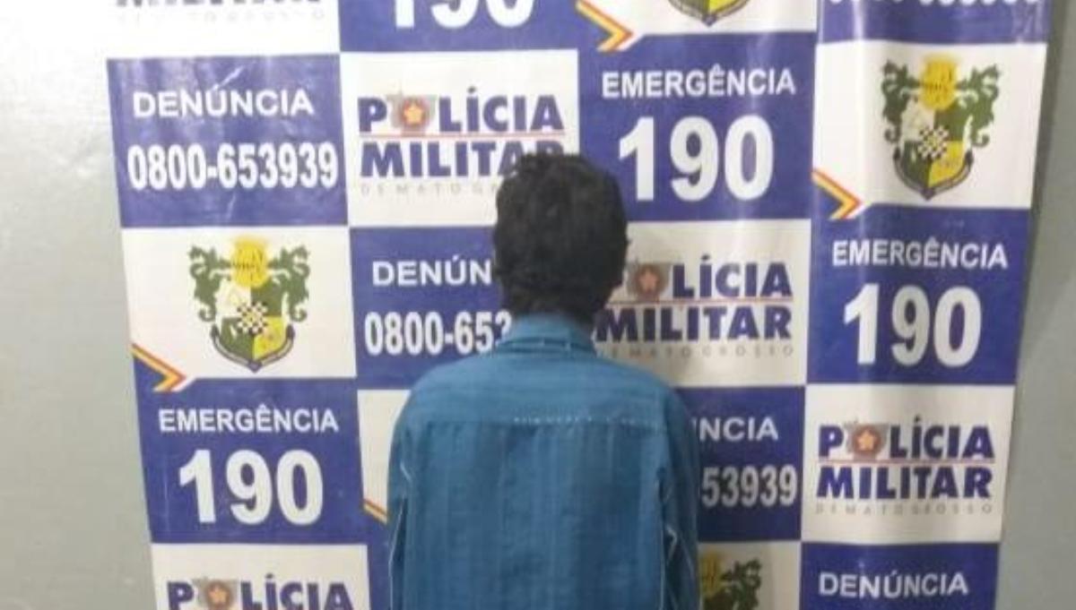 Homem é preso após agredir esposa com socos e pontapés em Rondonópolis