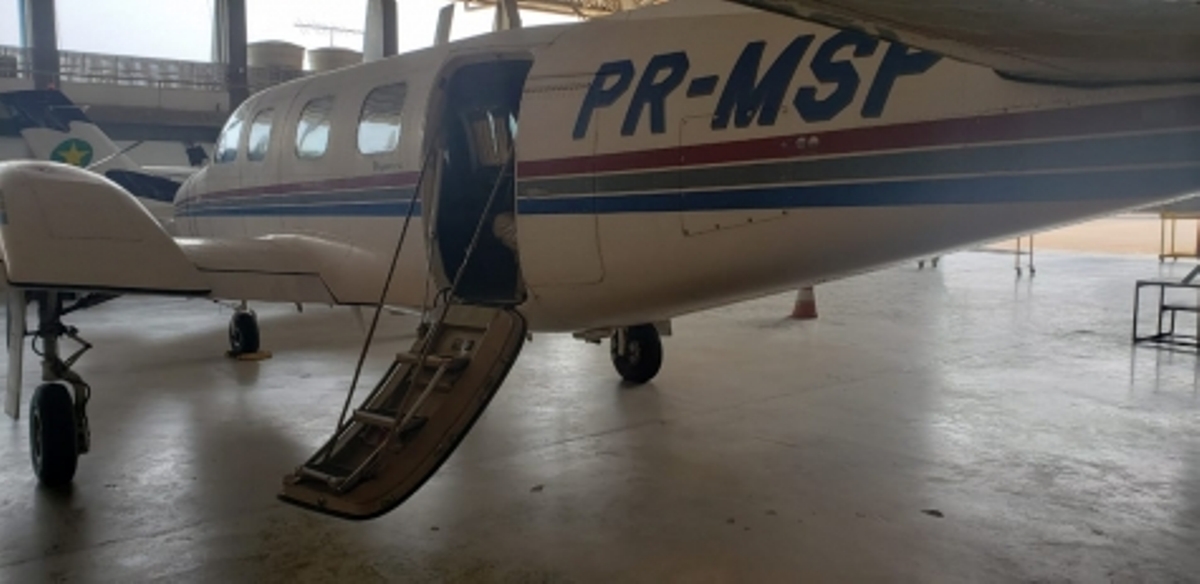 Avião de Riva tomado pela Justiça vira UTI Aérea e começa a operar em dezembro