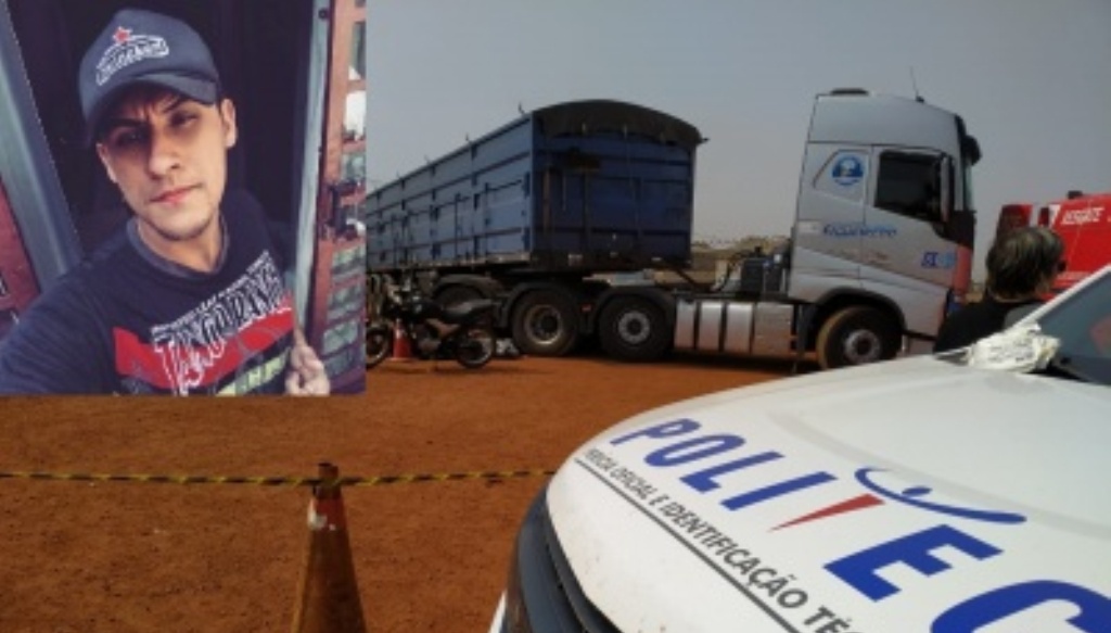 Motociclista morre em acidente com carreta na BR 163 em Sinop