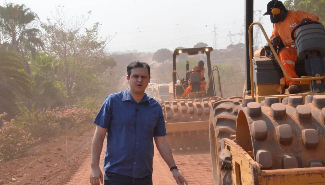 Deputado Thiago Silva comemora início das obras no Anel Viário de Rondonópolis