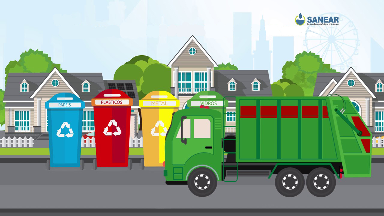 Separar o lixo doméstico é um passo importante no processo de reciclagem