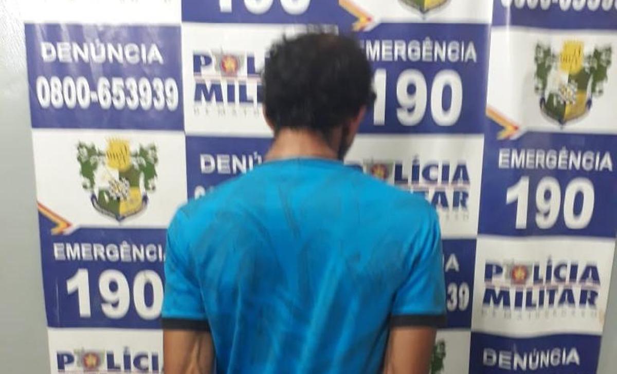 Homem é detido pela PM por furtar fios de energia elétrica em Rondonópolis