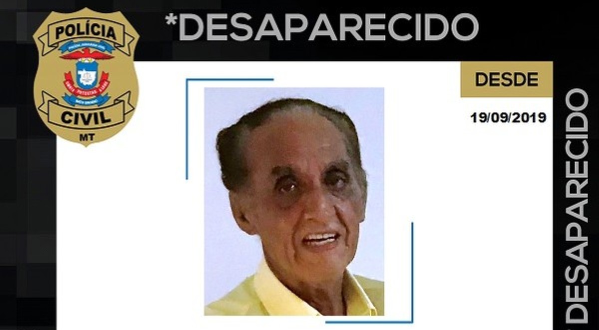 Idoso sai, liga para a família avisando que passou mal e desaparece em Cuiabá