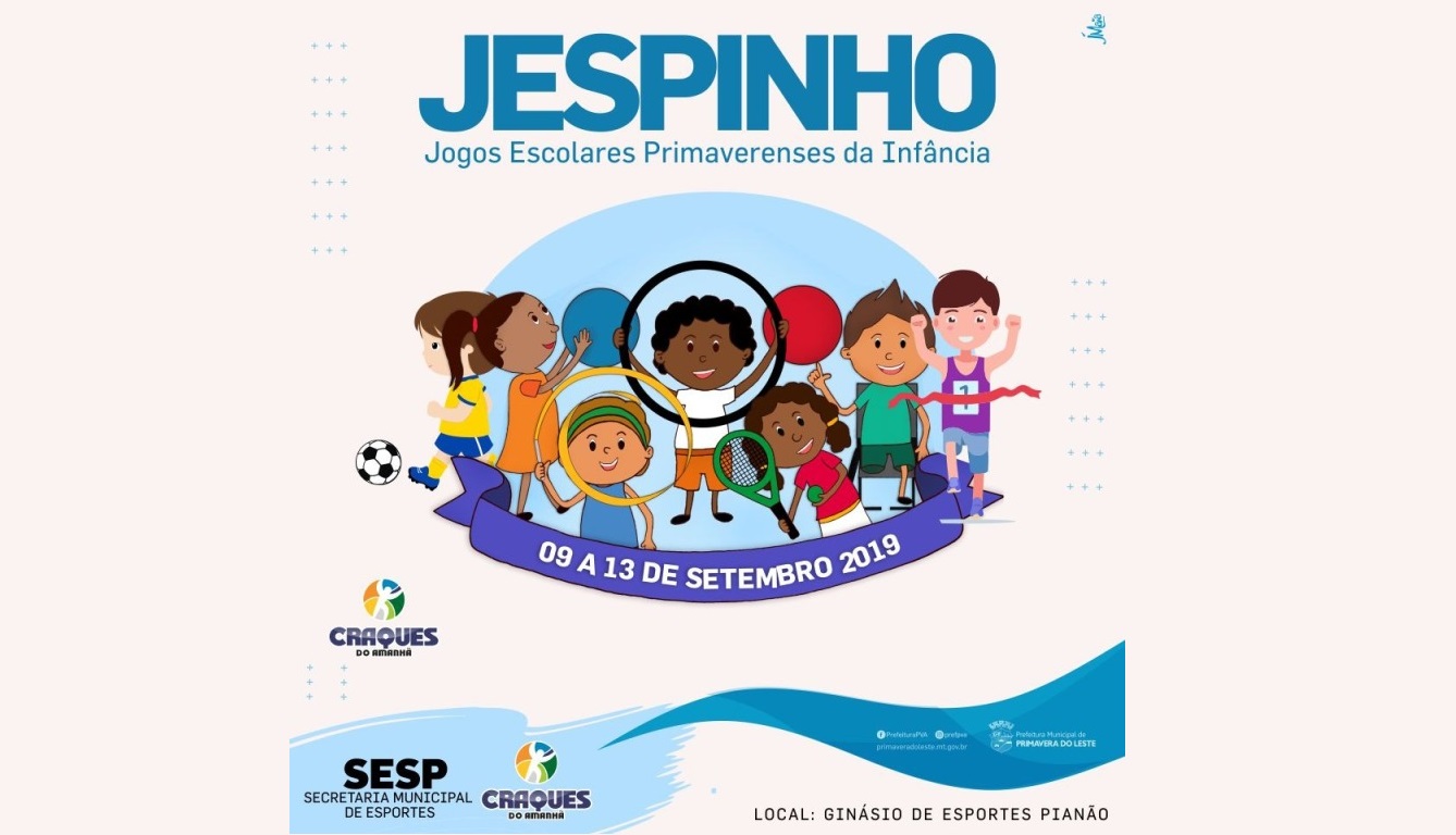 Jespinho – Jogos Escolares Primaverenses da infância começam nesta segunda