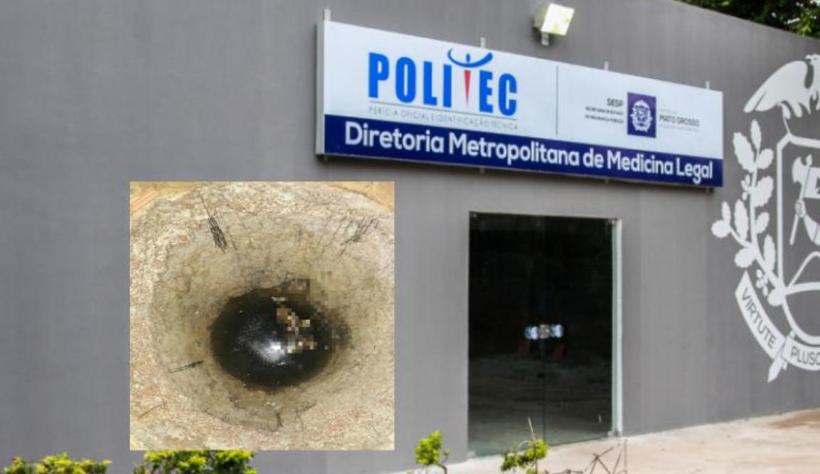 Ossada encontrada em poço de Cuiabá é de mulher desaparecida há 2 anos