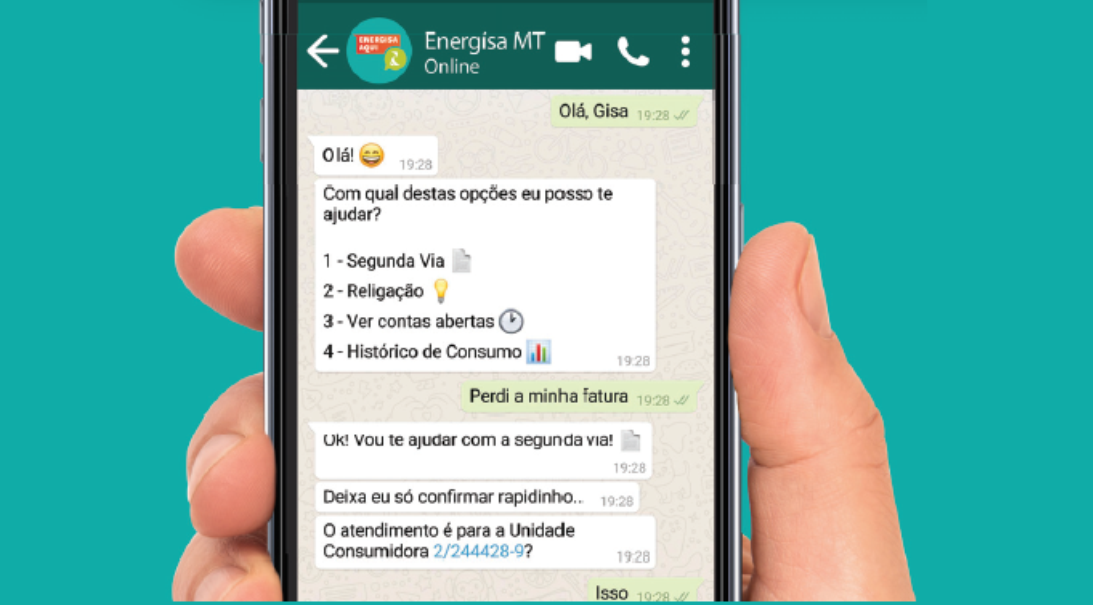 Gisa chega para resolver solicitações de religação, segunda via e outros serviços