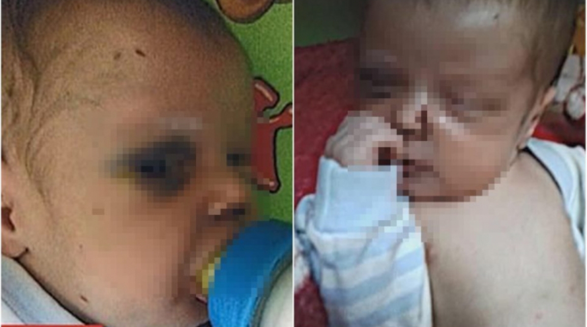 Mãe espanca bebê e o deixa sozinho para ir a encontro