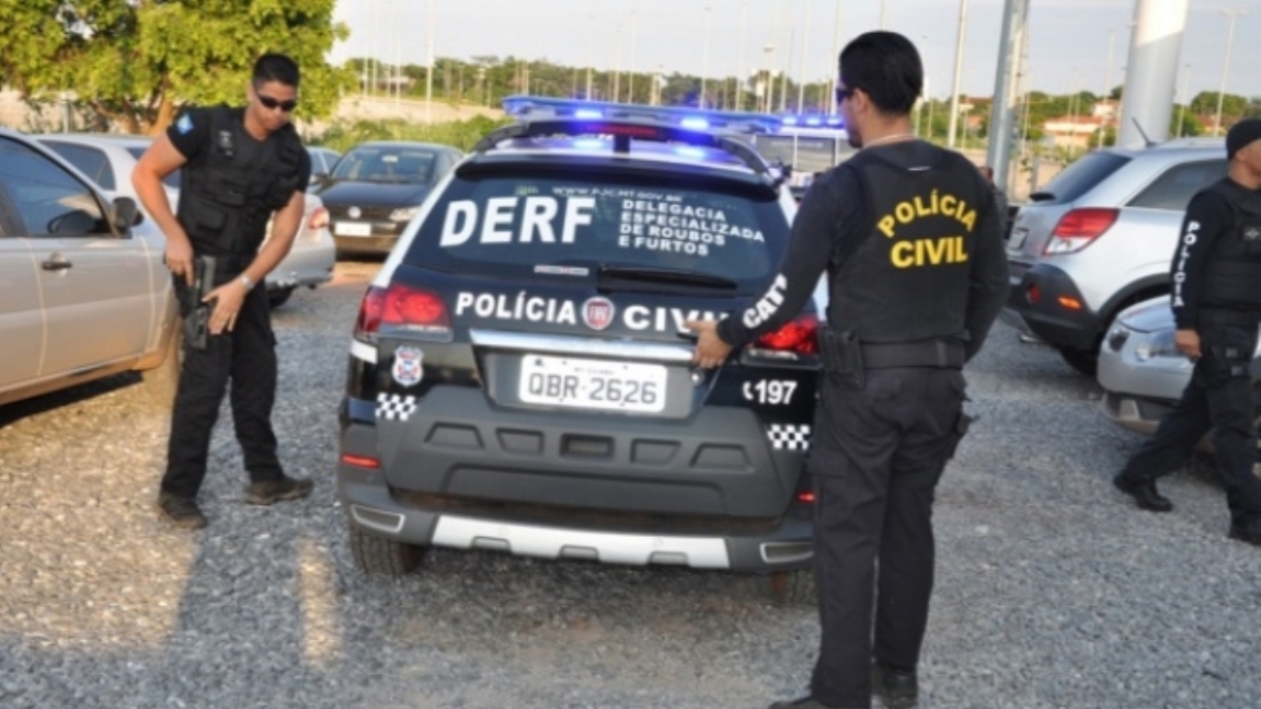 Bandidos são presos após assaltar chácara e fugir com duas caminhonetes em Cuiabá