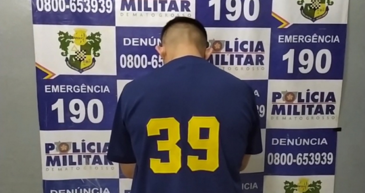 Jovem é preso após quebrar celular na cabeça da ex em Rondonópolis