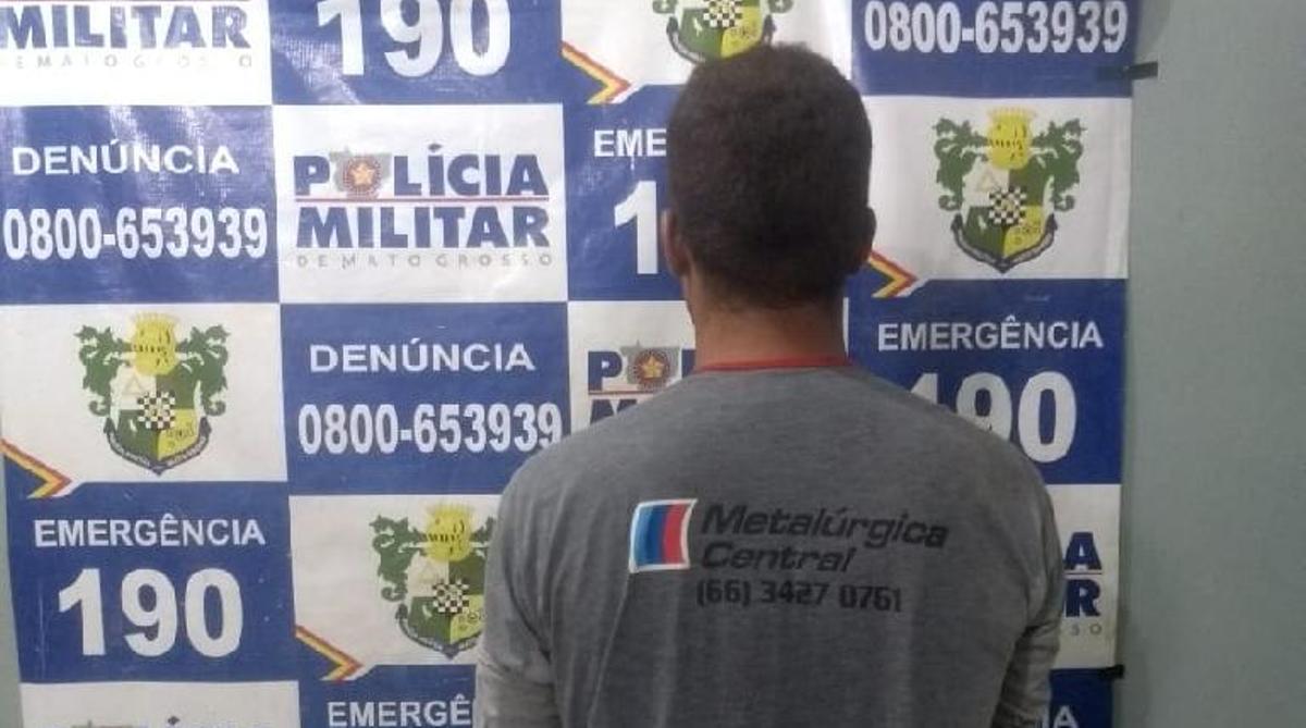 Homem faz ameaça ao cobrar pagamento de ex-patrão e é preso em Rondonópolis