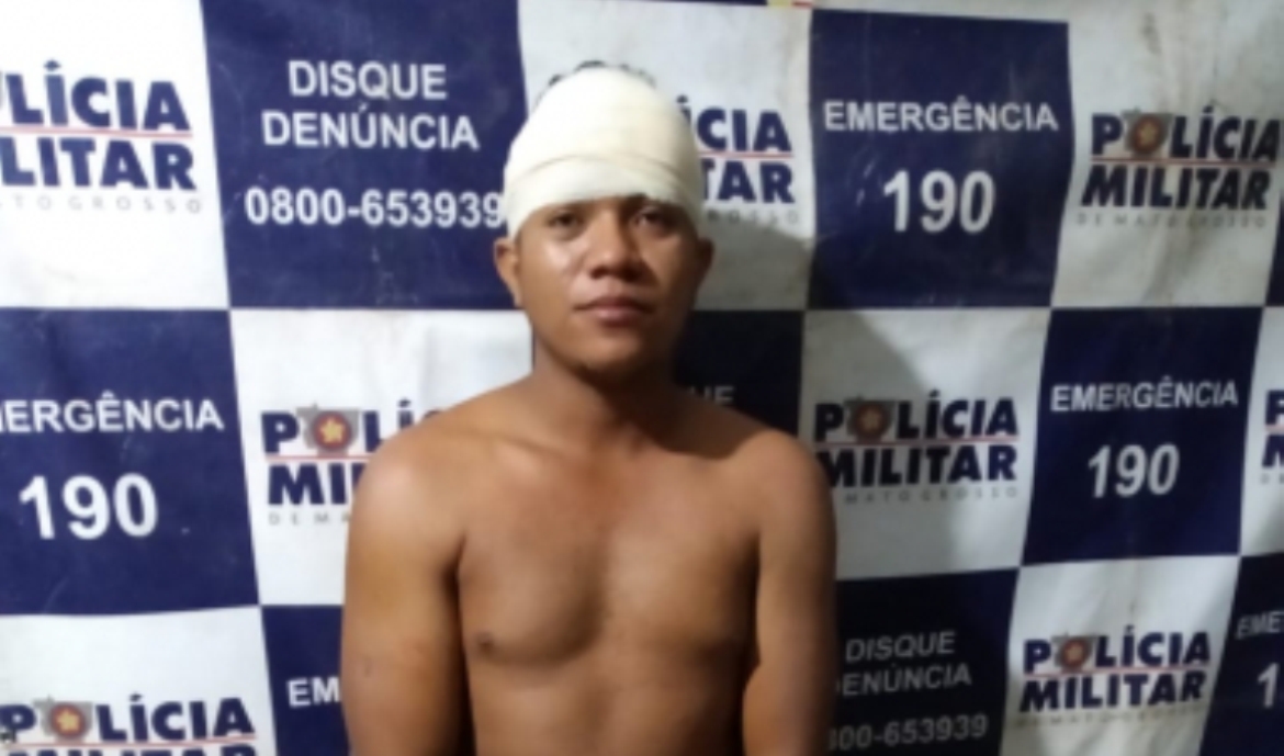 Ex espanca mulher com fio de arame e com pedradas em Nobres