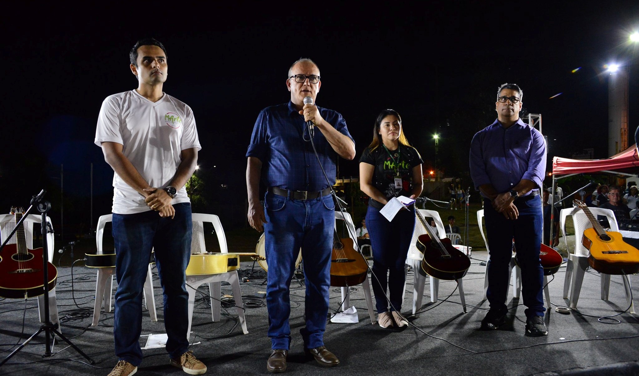 Prefeito destaca importância de investimentos na educação pública durante Mostra de Arte do IFMT