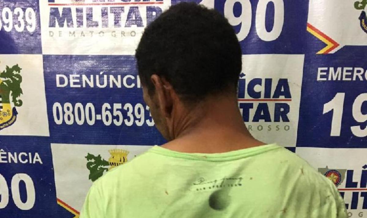 Homem é preso por agredir e trancar esposa e filhas dentro de imóvel em Rondonópolis