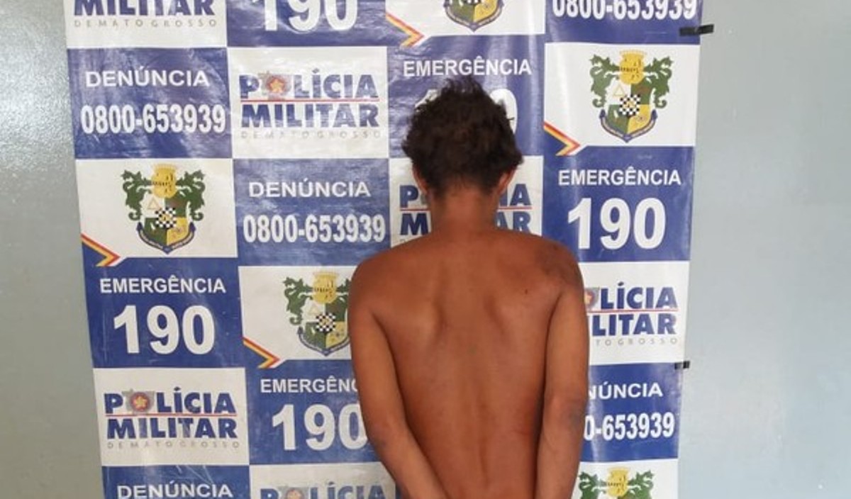 Homem é preso acusado de jogar álcool e atear fogo em jovem durante briga em Rondonópolis