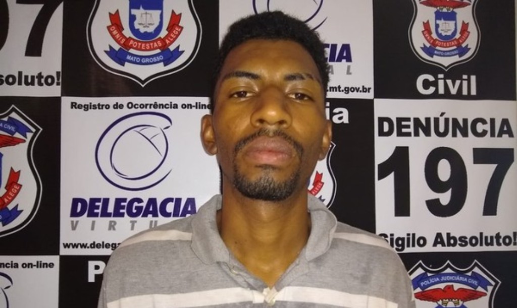 Homem é preso suspeito de tentativa de feminicídio ao atear fogo na mulher dele em Cuiabá