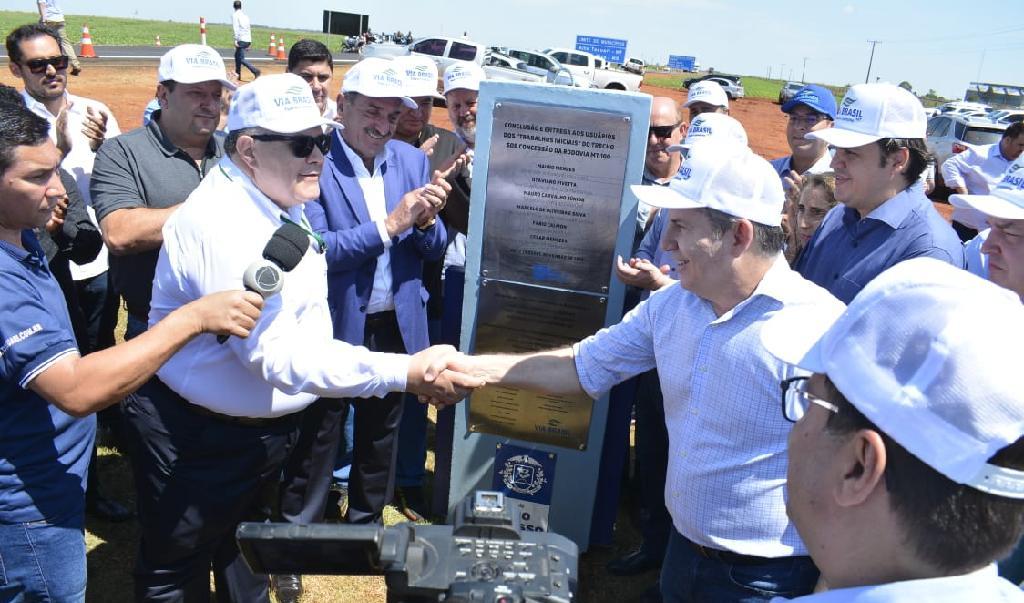 Obra entregue pelo Governo beneficiará mais de 20 mil moradores de Alto Araguaia e Alto Taquari