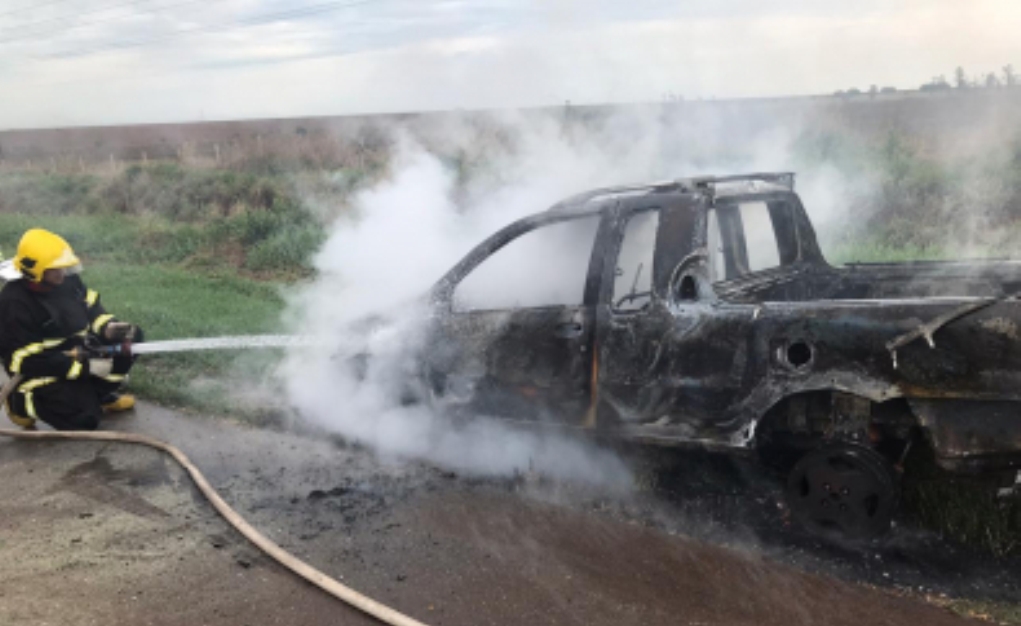 Motorista escapa após carro pegar fogo Rondonópolis