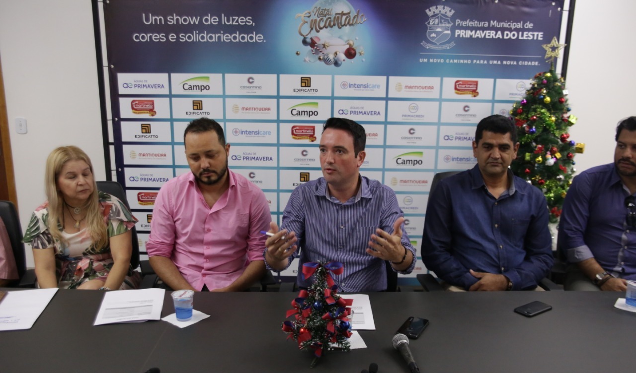 Prefeitura de Primavera do Leste lança edição do Natal Encantado