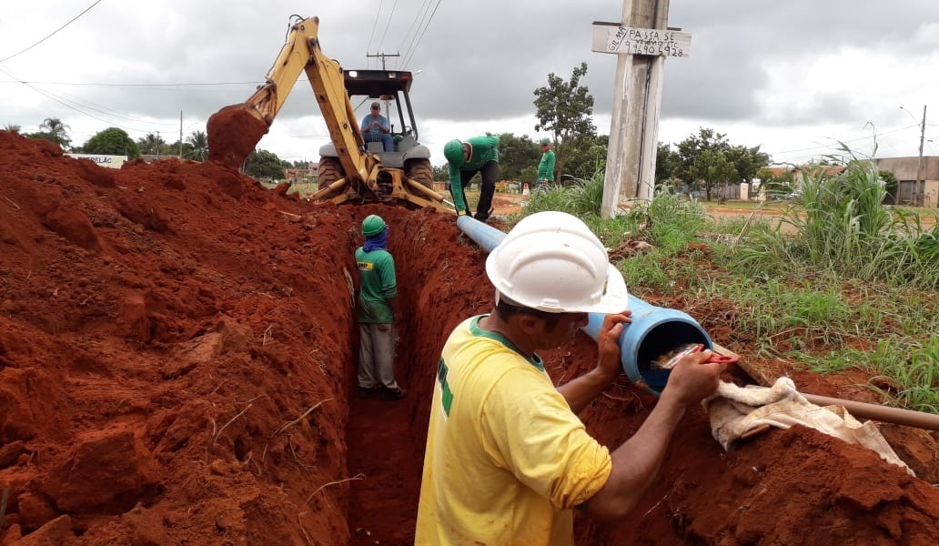 Sanear realiza serviços no setor UFMT para melhorar o abastecimento de água na região