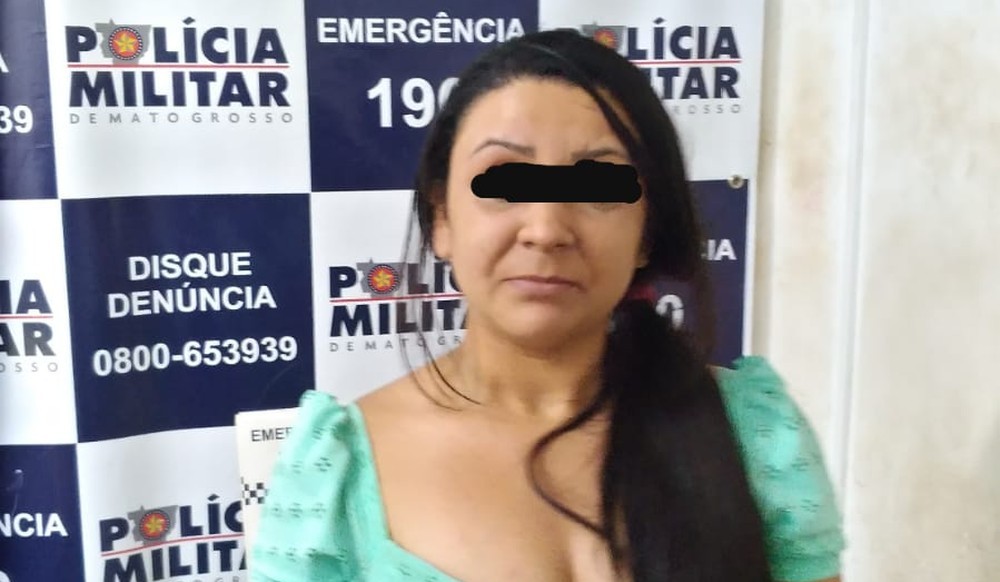 Mulher é presa suspeita de se recusar a pagar conta e agredir garçom em restaurante de Cuiabá