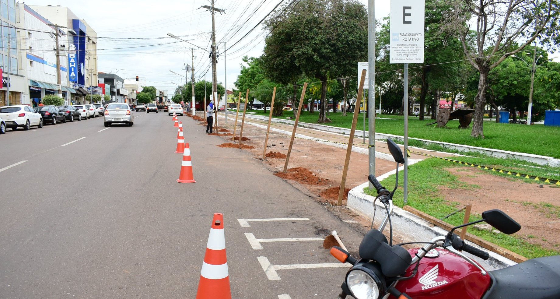 Rondonópolis | Começam os serviços à revitalização da Praça dos Carreiros
