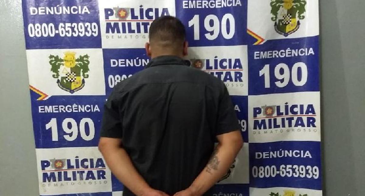 Rondonópolis | Homem é preso por causar dano em residência e ameaçar a esposa