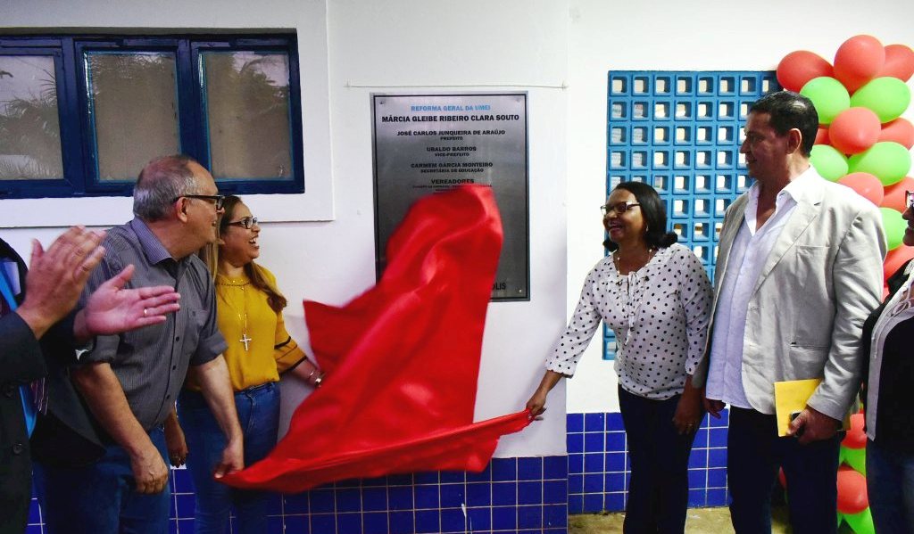 Prefeitura inaugura reformas de creche e escola no Jardim Liberdade