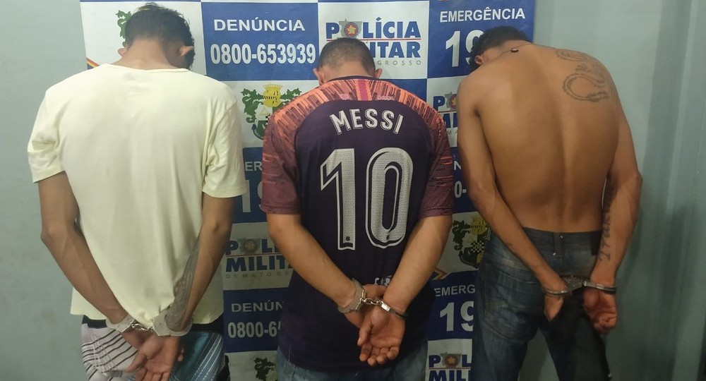 Rondonópolis | Ladrões são presos após roubar mercado, render funcionários e tentar atirar em comerciante